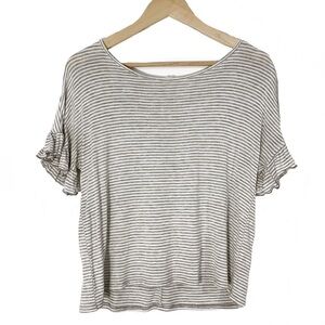 Caution to the Wind Striped Top